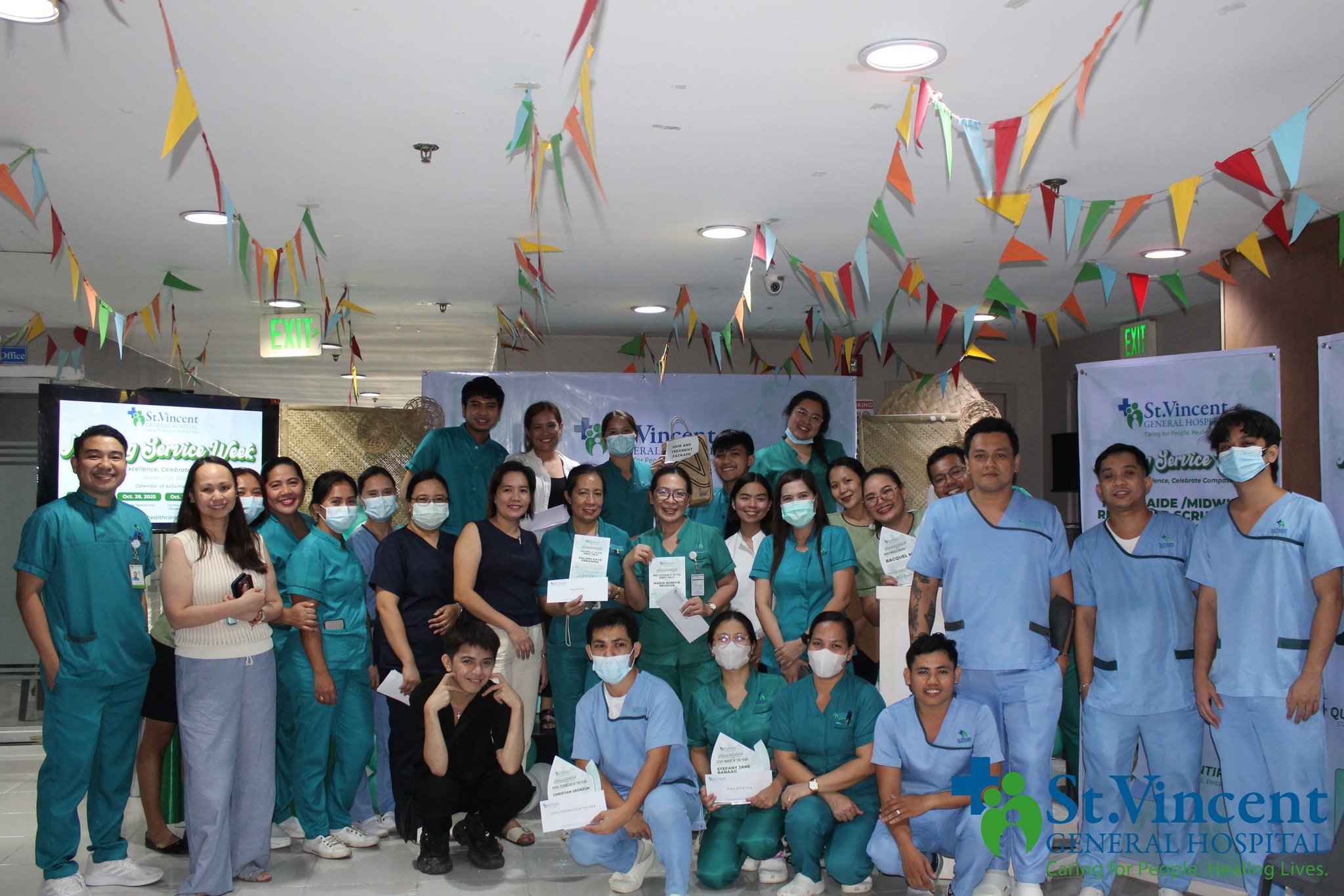 On October 30, SVGH held a closing celebration for Nurses Week - Nurses are the pillars of healthcare